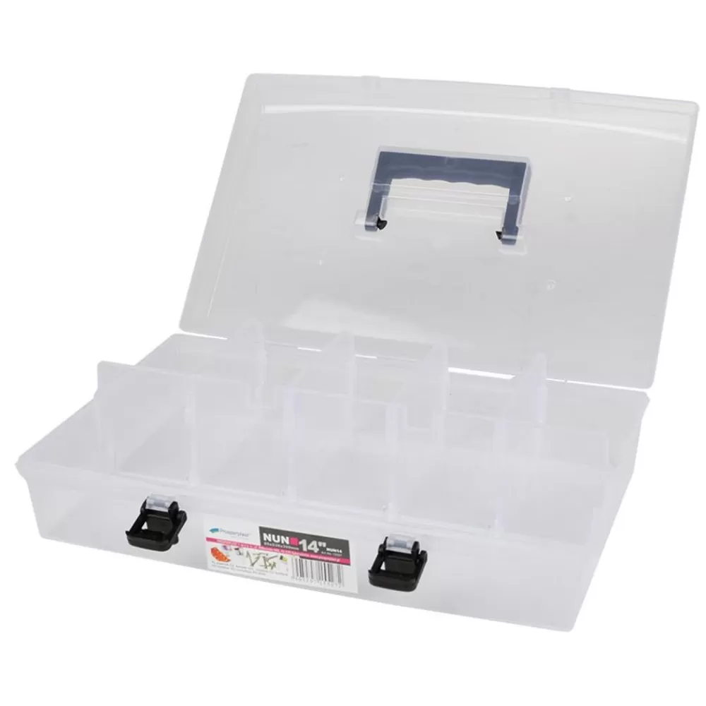 Prosperplast Aufbewahrungsboxen^Uni-Sortierbox 36X8,5X23,8Cm Transparent